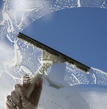 Window cleaning by Cross & Clean Cleaning Service LLC